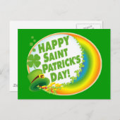 Carte Postale Bonne Saint Patrick ! (Devant / Derrière)