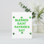 Carte Postale Bonne Saint-Patrick (1) (Debout devant)