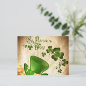 Carte Postale Bonne Saint Patrick's Day (Debout devant)