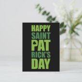 Carte Postale Bonne Saint Patrick's Day (Debout devant)