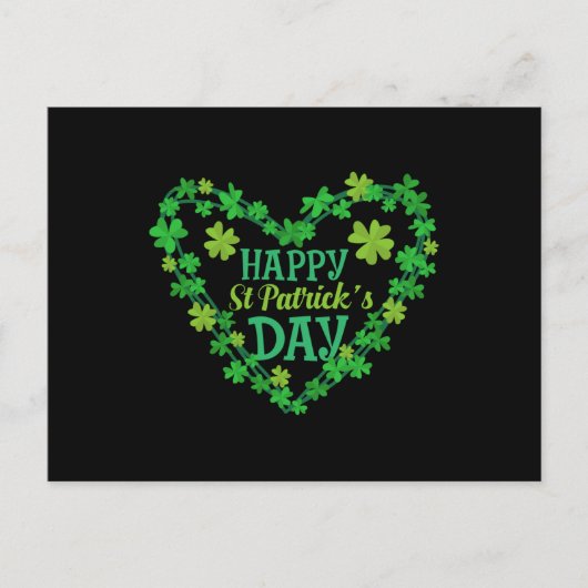 Carte Postale Bonne Saint Patrick's Day (Devant)