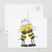 Carte Postale Bonne Soeurs des abeilles (Devant / Derrière)