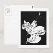 Carte Postale Bonne sorcière (Devant / Derrière)