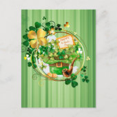 Carte Postale Bonne St patrick (Devant)
