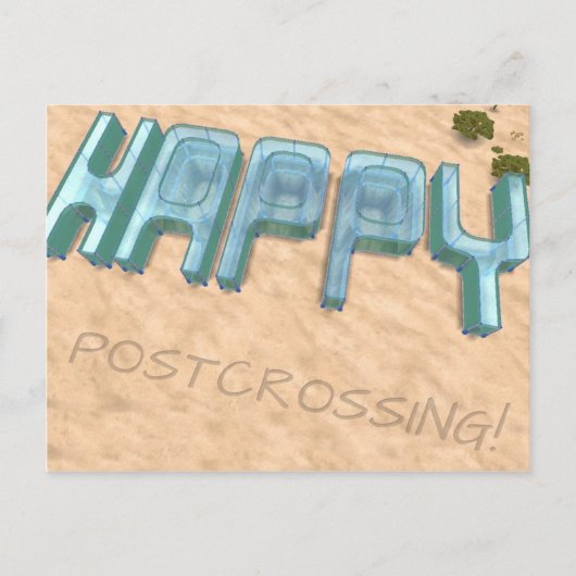 Carte postale "Bonne traversée postale !" (Devant)
