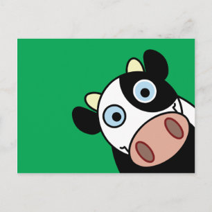Carte Postale Bonne vache