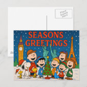 Carte postale Bonnes Fêtes (Devant / Derrière)