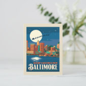 Carte Postale Bonnes Fêtes de Baltimore (Debout devant)