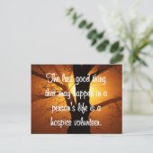 Carte Postale Bonnes oeuvres du bénévole de l'Hospice (Debout devant)