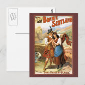 Carte Postale Bonny Scotland (Devant / Derrière)