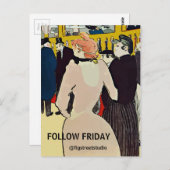 Carte Postale Bons amis (Devant / Derrière)