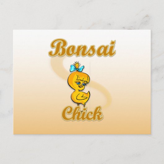 Carte Postale Bonsai Chick (Devant)