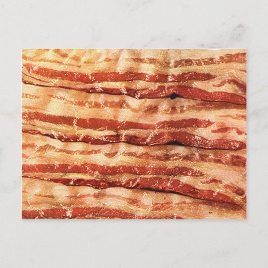 Carte Postale Bonté délicieuse BACON (Devant)