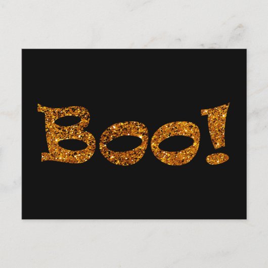 Carte Postale Boo ! (Devant)