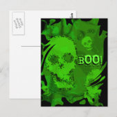 Carte postale "Boo!" (Devant / Derrière)