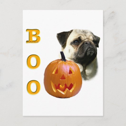 Carte Postale Boo carlin (fawn) (Devant)