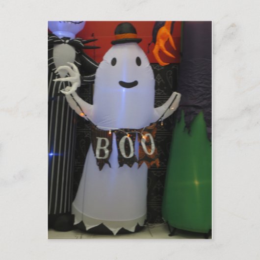 Carte Postale Boo Ghost (Devant)