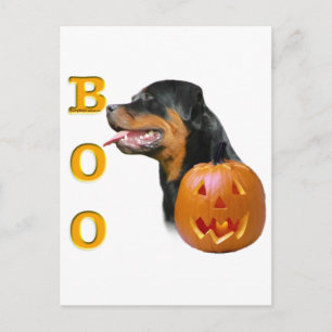 Carte Postale Boo Rottweiler