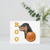 Carte Postale Boo Rottweiler (Debout devant)