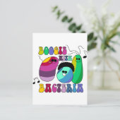 Carte Postale Boogie avec bactéries (Debout devant)