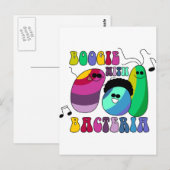 Carte Postale Boogie avec bactéries (Devant / Derrière)