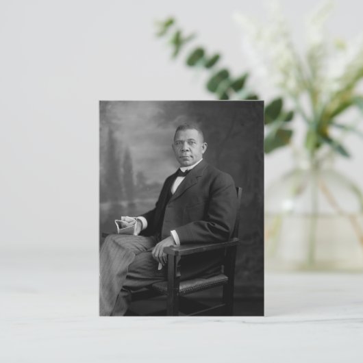 Carte Postale Booker T. Washington Portrait par Harris & Ewing (Debout devant)