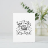 Carte Postale Bookmarks Are for Quitters (Debout devant)