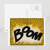 CARTE POSTALE BOOM (Devant / Derrière)