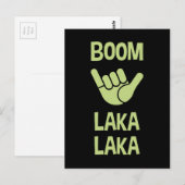 Carte Postale Boom Shaka Wave (Devant / Derrière)