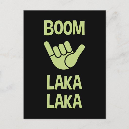 Carte Postale Boom Shaka Wave (Devant)