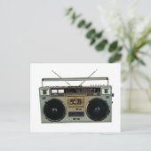 Carte Postale Boombox (Debout devant)