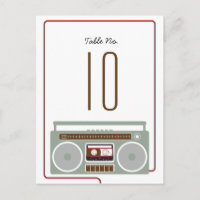 Boombox Indie Mixtape Mariage rouge / noir