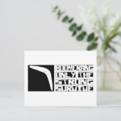 Carte Postale Boomerang Survive (Debout devant)