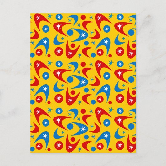 Carte Postale Boomerangs rétro (Devant)