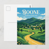Carte Postale Boone États-Unis (Devant / Derrière)