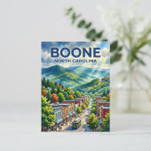 Carte Postale Boone États-Unis (Debout devant)