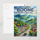 Carte Postale Boone États-Unis (Devant / Derrière)