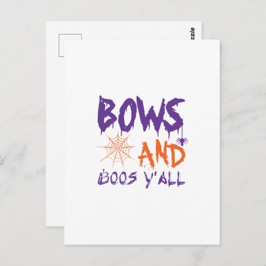 Carte Postale boos (Devant / Derrière)