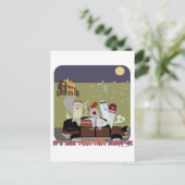 Carte Postale BoosVille Halloween (Debout devant)