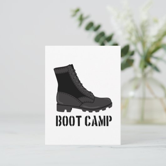 Carte Postale Boot Camp (Debout devant)