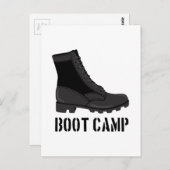 Carte Postale Boot Camp (Devant / Derrière)