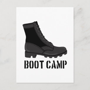 Carte Postale Boot Camp