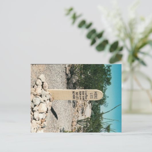 Carte Postale Boot Hill (Debout devant)