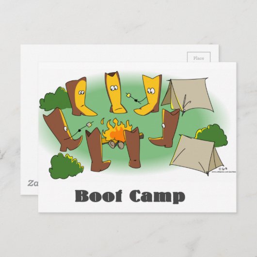 Carte Postale Bootcamp (Devant / Derrière)
