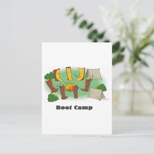 Carte Postale Bootcamp (Debout devant)