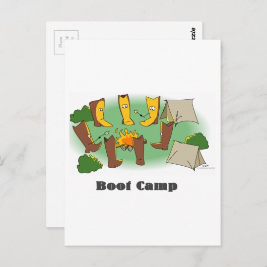 Carte Postale Bootcamp (Devant / Derrière)
