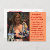 Carte Postale Bootham Bar boothamy beauté booste le roulis de l' (Devant / Derrière)