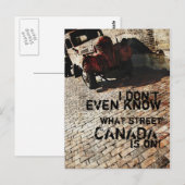 carte postale bootlegger (Devant / Derrière)