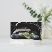 Carte postale Boots de pompiers (Debout devant)