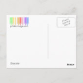 Carte Postale Boots moto (Dos)